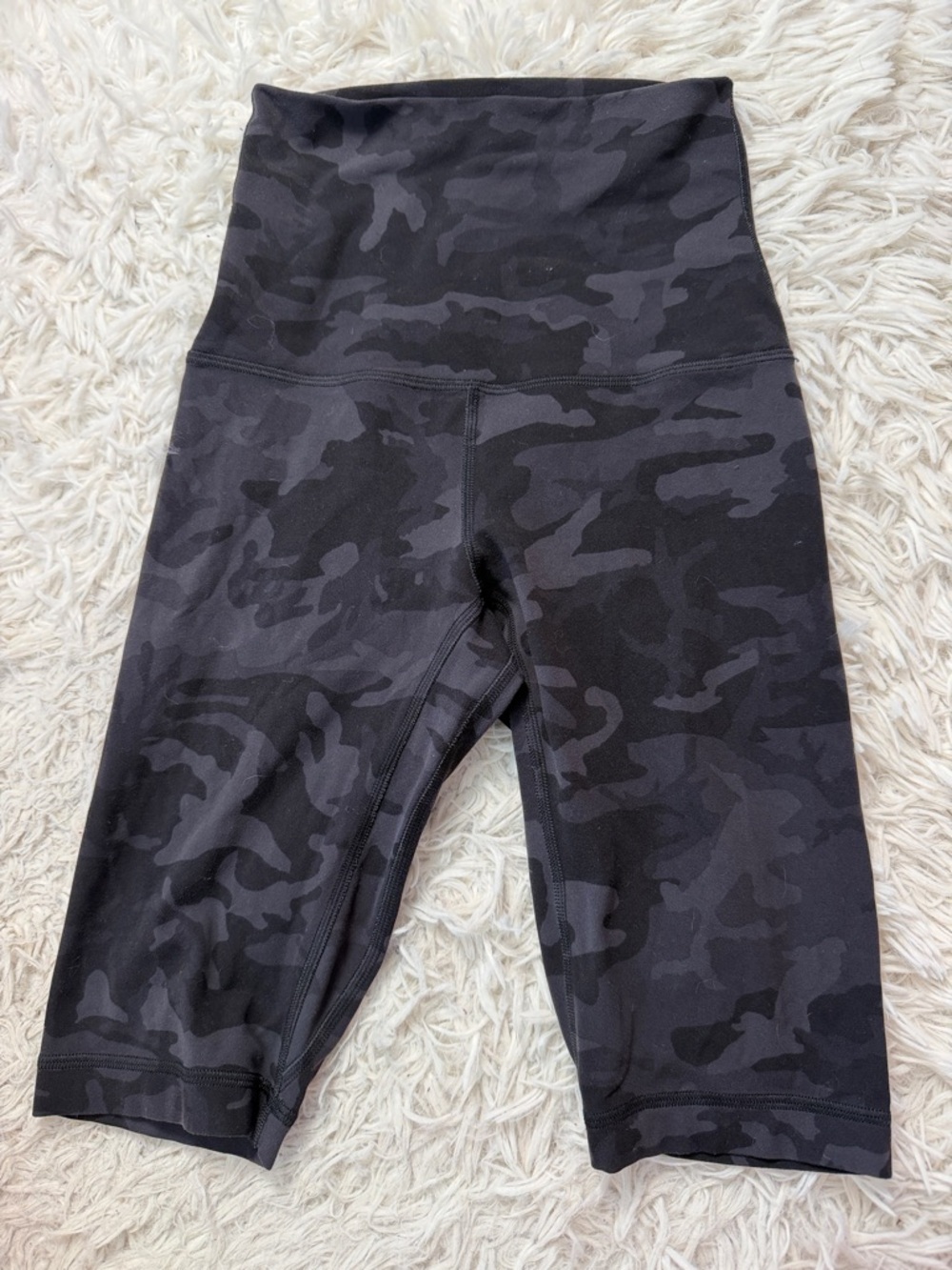 Lululemon Align Super High Rise Short *10" Incognito Camo Multi Grey